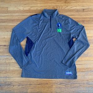 Authentic Under Armour MN Timberwolves Pullover